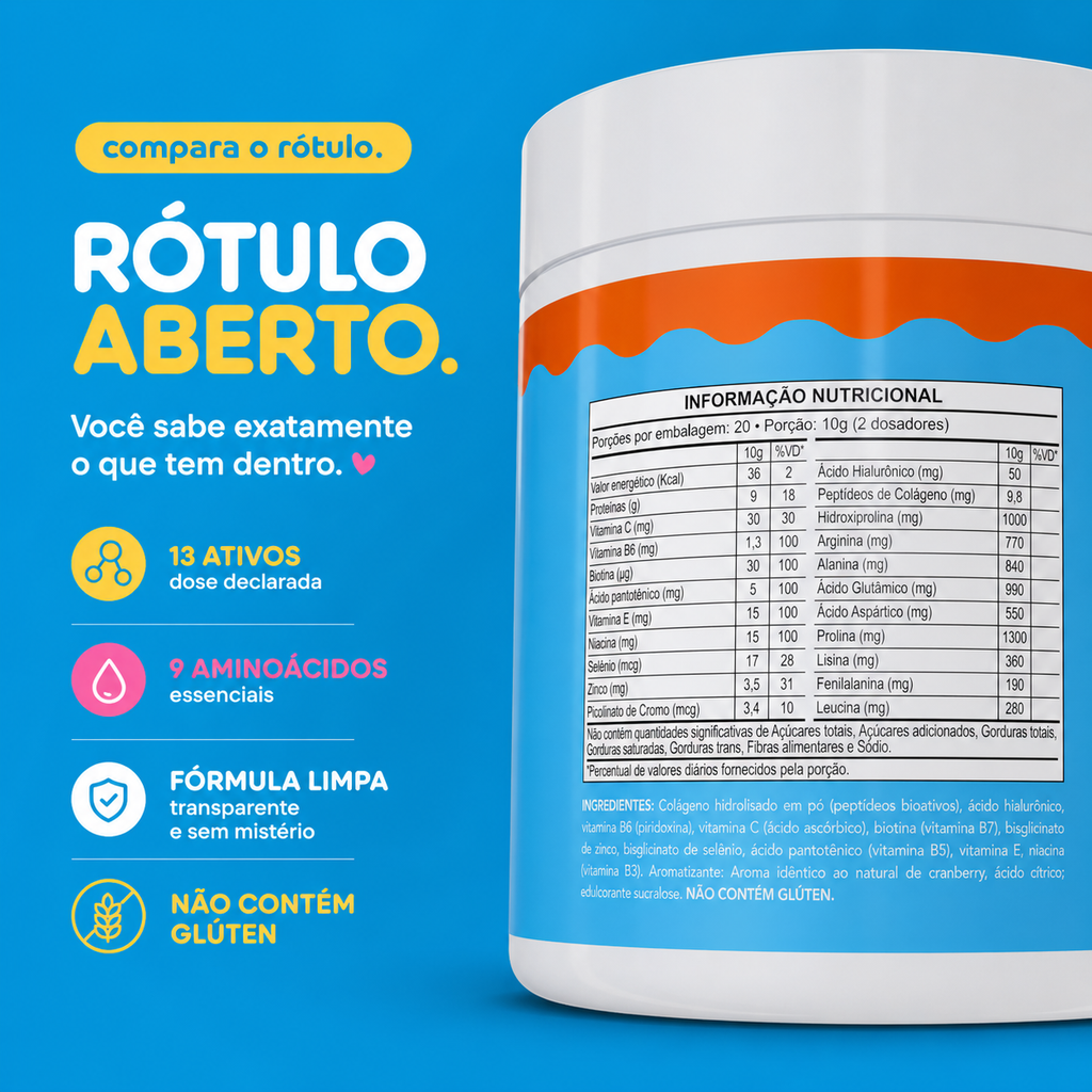 Colágeno em Pó SOFTPOP